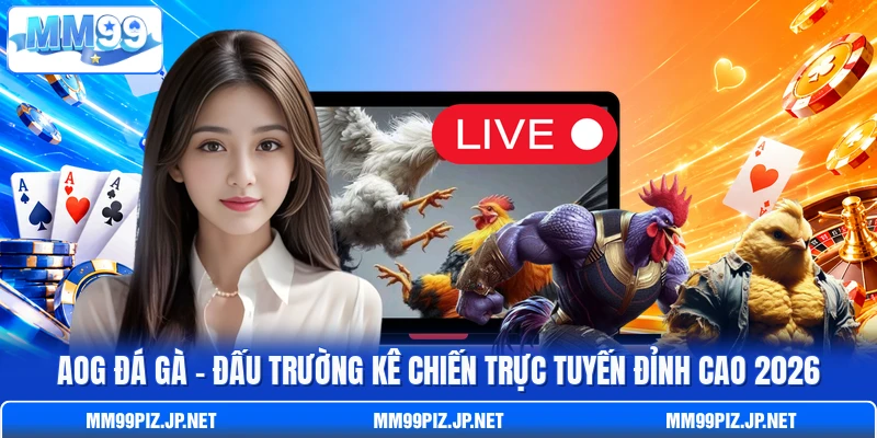 AOG Đá Gà - Đấu Trường Kê Chiến Trực Tuyến Đỉnh Cao 2026