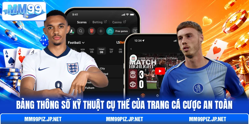 Bảng thông số kỹ thuật cụ thể của trang cá cược an toàn Bảng thông số kỹ thuật cụ thể của trang cá cược an toàn
