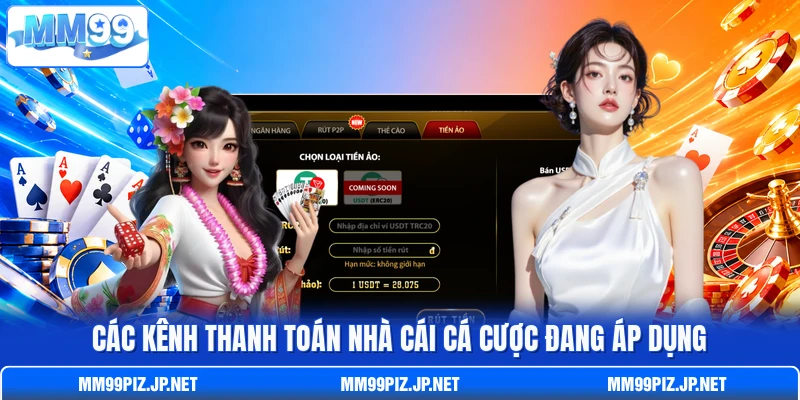 Các kênh thanh toán nhà cái cá cược đang áp dụng Các kênh thanh toán nhà cái cá cược đang áp dụng