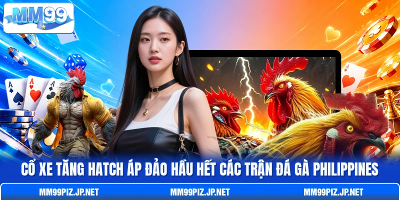 Cổ xe tăng Hatch áp đảo hầu hết các trận đá gà Philippines